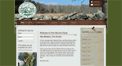 Desktop Screenshot of newmerciesfarm.com